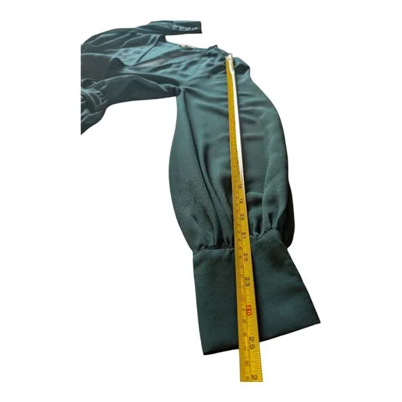 Baltic Born | Celine Maxi Dress | Hunter Green | Medium - Picture 13 of 15